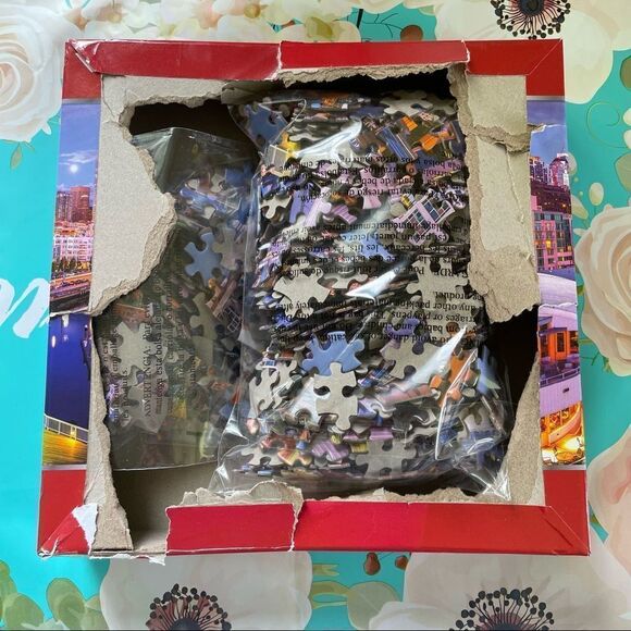 1000 piece puzzle city views sure lox - Picture 2 of 2